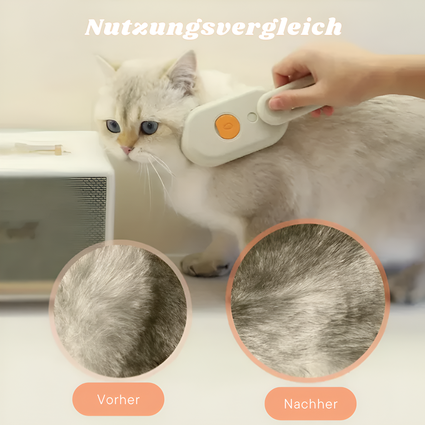 FurBreeze Dampfkamm